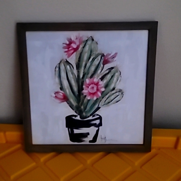 Hobby Lobby Wall Decor Cactus Picture Poshmark